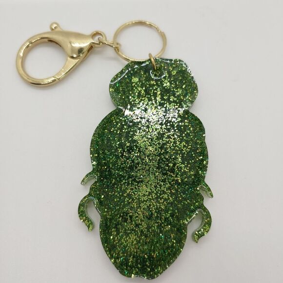 Keychain Women's Skull Glitter - Picture 2 of 2